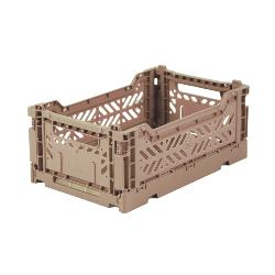 Boite de Rangement Pliante Mini Box Warm Taupe Aykasa